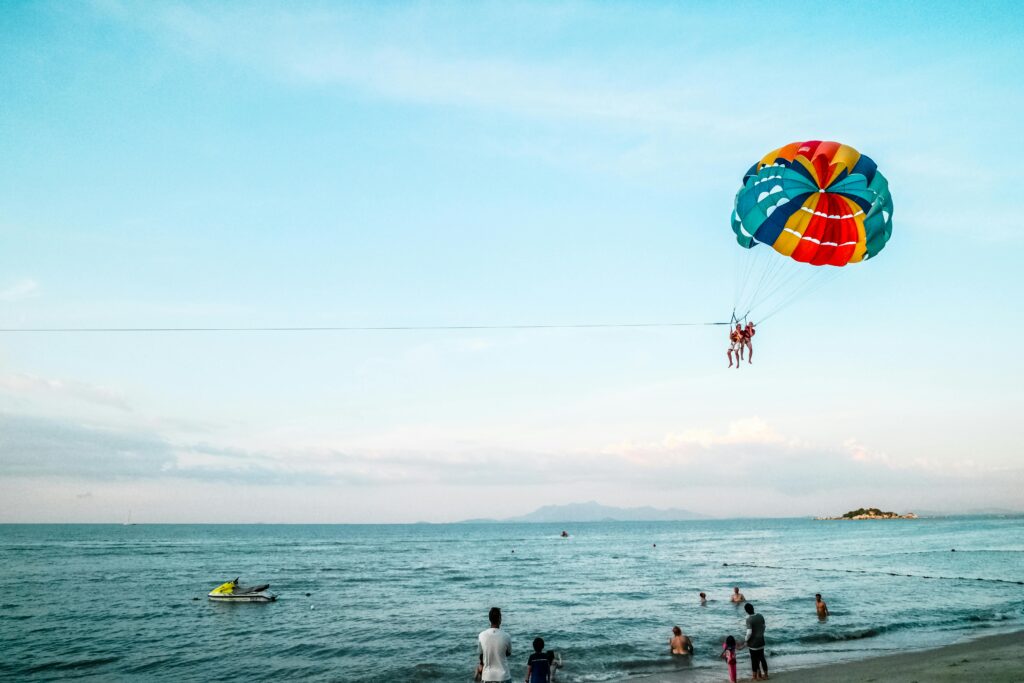 Parasailing in Punta Cana
